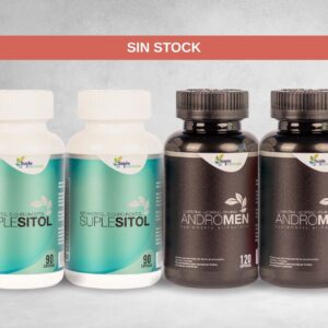 2 SUPLESITOL y 2 ANDROMEN - 2 MESES de tratamiento para mujer y hombre